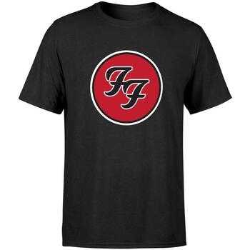 Abbigliamento T-shirts a maniche lunghe Foo Fighters RO677 Nero
