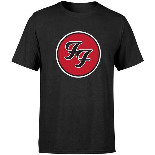 Abbigliamento T-shirts a maniche lunghe Foo Fighters RO677 Nero