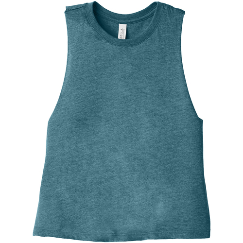 Abbigliamento Top / T-shirt senza maniche Bella + Canvas BE6682 Blu