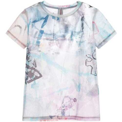 Abbigliamento Bambino T-shirt maniche corte Guess T-SHIRT J3YI47KBAH2 Multicolore