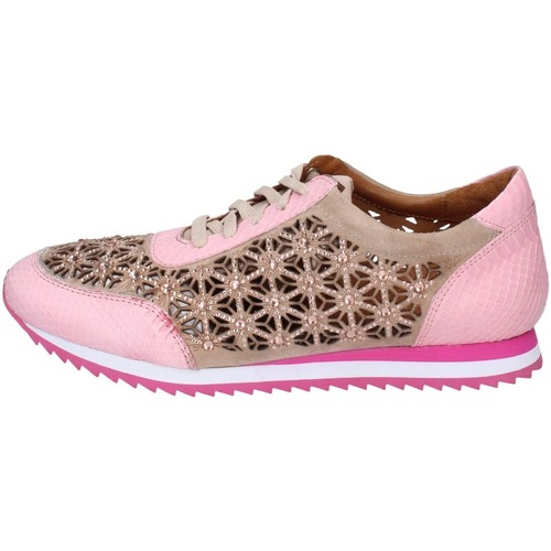 Scarpe Donna Sneakers Femme Plus BC593 Rosa
