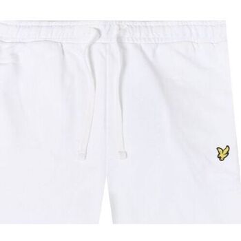Abbigliamento Uomo Shorts / Bermuda Lyle & Scott ML414VOG SWEAT SHORT-626 WHITE Bianco