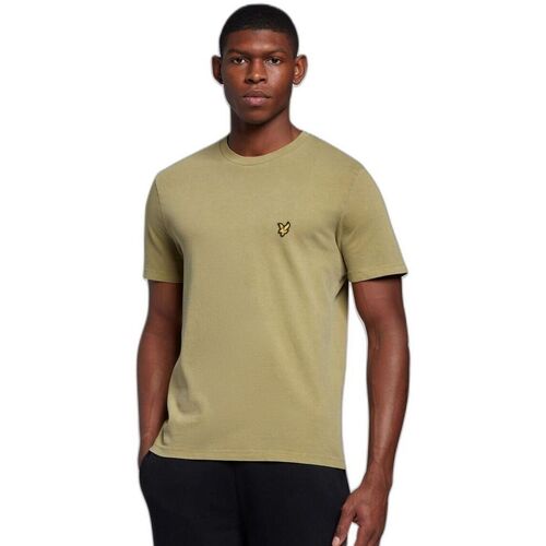 Abbigliamento Uomo T-shirt & Polo Lyle & Scott TS1814V SANDWASH PIQUE-W874 SANDWASH Verde
