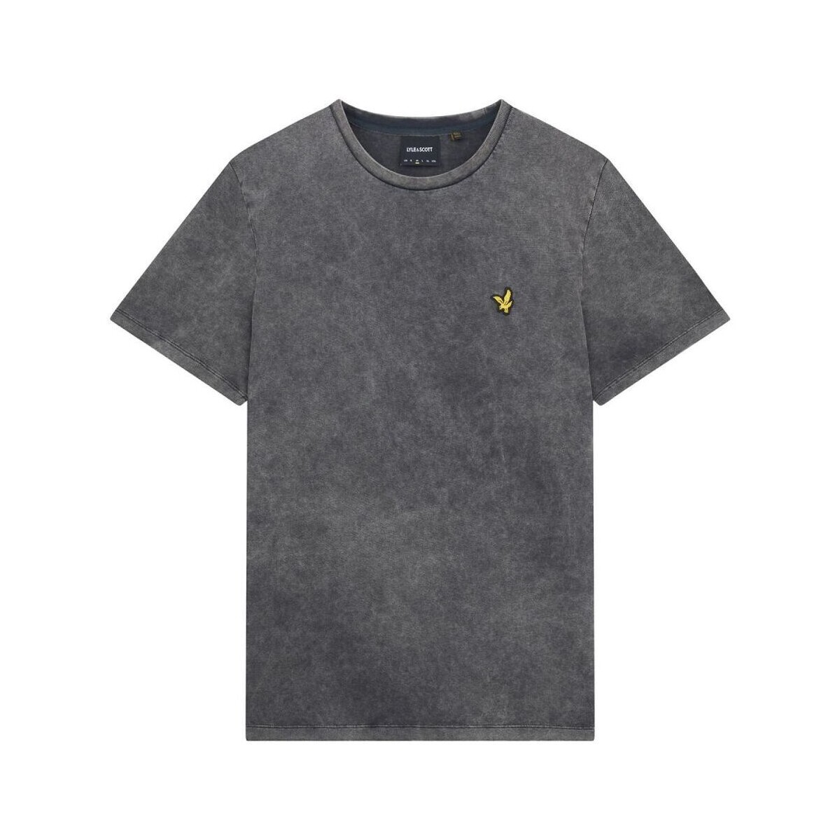 Abbigliamento Uomo T-shirt & Polo Lyle & Scott TS1814V SANDWASH PIQUE-Z865 JET BLACK Nero