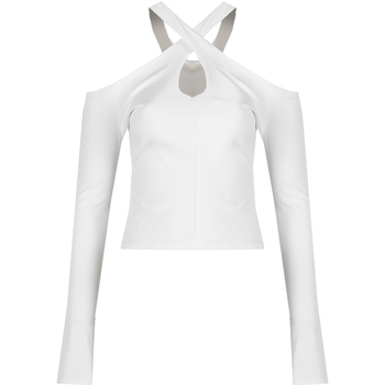 Abbigliamento Donna Top / Blusa Guess W1RP04KAVF1 Bianco