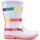 Scarpe Unisex bambino Stivali da pioggia Joules Rainbow Dog Stivali Grigio