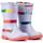 Scarpe Unisex bambino Stivali da pioggia Joules Rainbow Dog Stivali Grigio