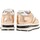 Scarpe Donna Sneakers Voile Blanche 0012013508 Oro