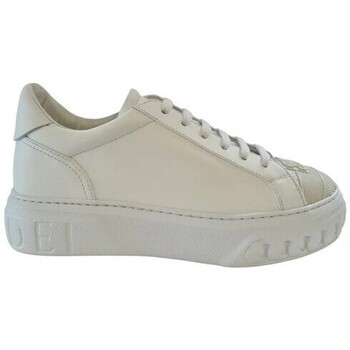 Scarpe Donna Sneakers Casadei Sneaker in pelle bianca Bianco