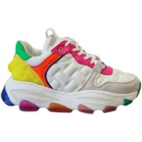 Scarpe Donna Sneakers KG by Kurt Geiger SNEAKER IN PELLE MULTICOLOR Multicolore