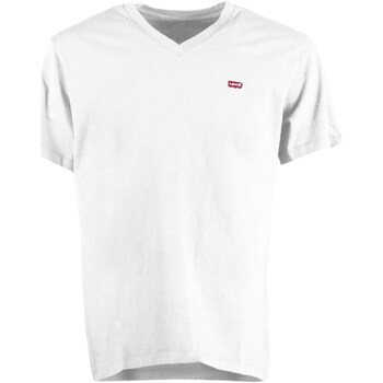 Abbigliamento Uomo T-shirt & Polo Levi's Original Hm Vneck White Bianco
