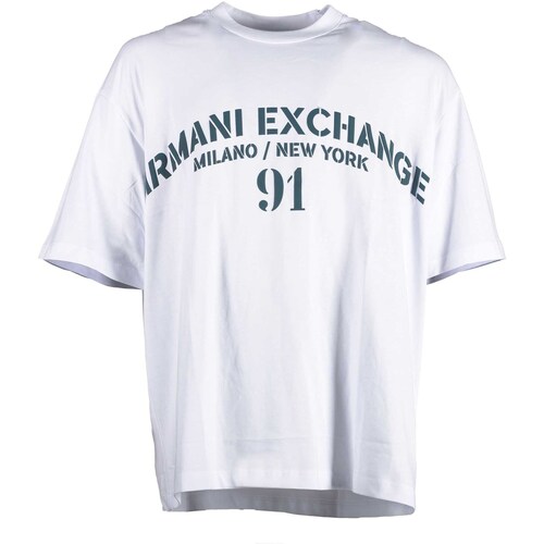 Abbigliamento Uomo T-shirt & Polo EAX T-Shirt Bianco
