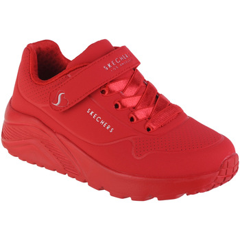 Scarpe Bambina Sneakers basse Skechers Uno Lite Rosso