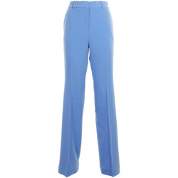 Abbigliamento Donna Pantaloni MICHAEL Michael Kors Pantaloni bootcut in crêpe Blu