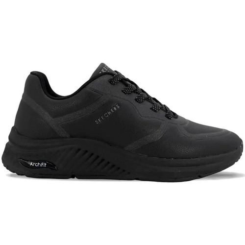 Scarpe Donna Sneakers Skechers Arch Fit S-Miles - Mile Makers Nero