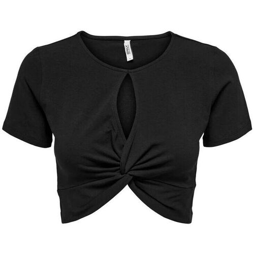 Abbigliamento Donna Top / T-shirt senza maniche Only 15277726 LIVE-BLACK Nero