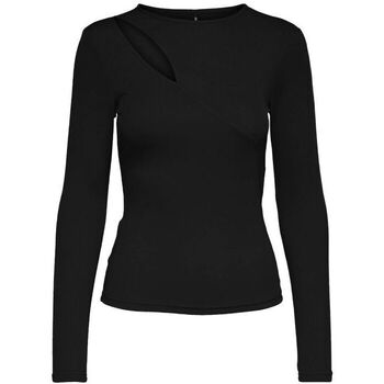 Abbigliamento Donna T-shirt & Polo Only 15285058 ALLIE-BLACK Nero