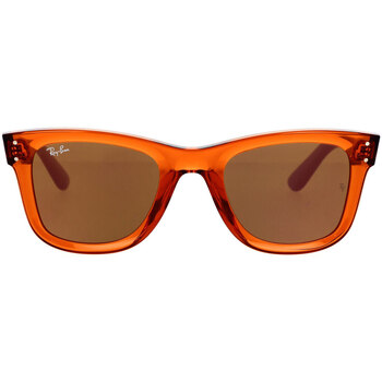 Orologi & Gioielli Occhiali da sole Ray-ban Occhiali da Sole  Wayfarer Reverse RBR0502S 6712GM Arancio