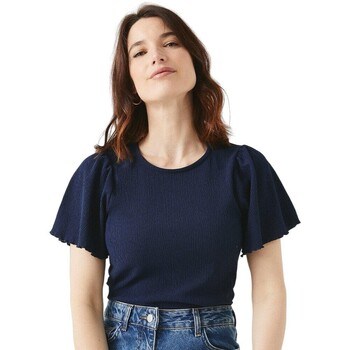 Abbigliamento Donna T-shirts a maniche lunghe Maine DH5925 Blu