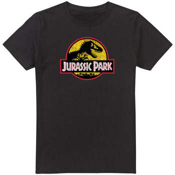 Abbigliamento Uomo T-shirts a maniche lunghe Jurassic Park TV2152 Nero