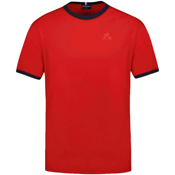 Abbigliamento Uomo T-shirt maniche corte Le Coq Sportif Ess Tee Ss Rosso
