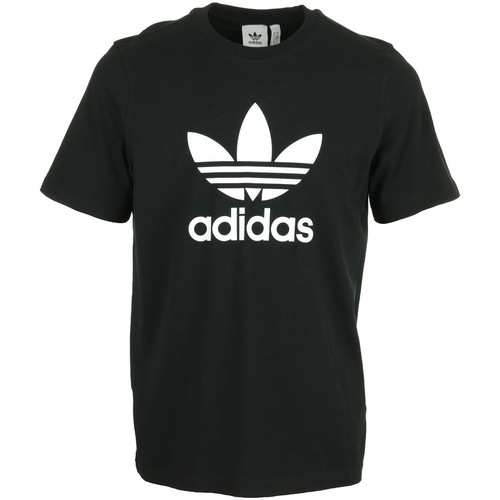 Abbigliamento Uomo T-shirt maniche corte adidas Originals Trefoil T Shirt Nero