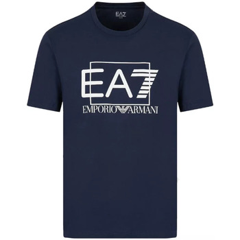 Abbigliamento Uomo T-shirt & Polo Ea7 Emporio Armani T-shirt EA7 3RPT81 PJM9Z Uomo Blu