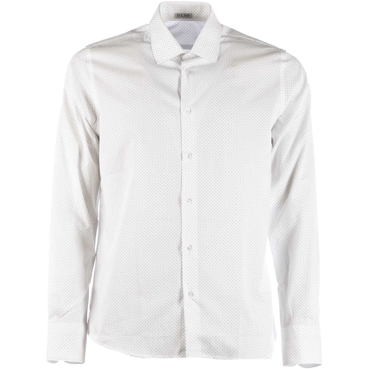 Abbigliamento Uomo Camicie maniche lunghe Sl56 Como Camicia Uomo Col.07 Bianco