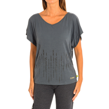 Abbigliamento Donna T-shirt & Polo Zumba Z1T00463-GRIS Multicolore
