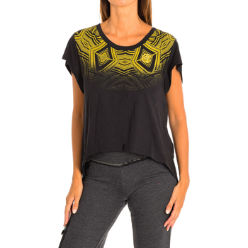 Abbigliamento Donna T-shirt maniche corte Zumba Z1T00570-NEGRO Nero