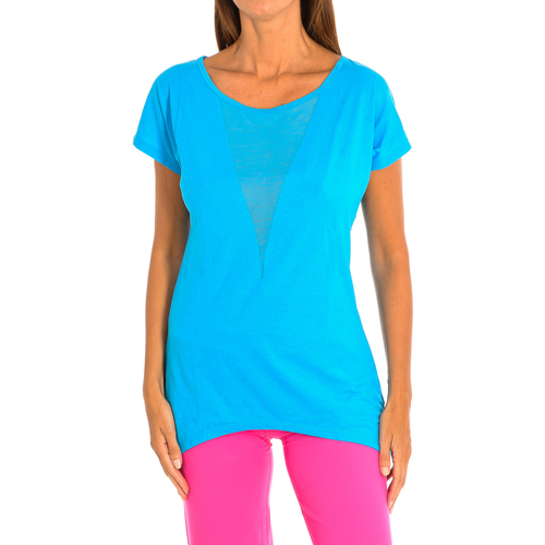 Abbigliamento Donna T-shirt & Polo Zumba Z1T00683-AZUL Blu