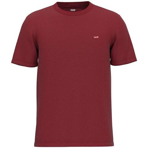 Abbigliamento Uomo T-shirt & Polo Levi's 56605 0176 ORIGINAL TEE-RHYTMIC RED Rosso