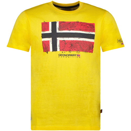 Abbigliamento Uomo T-shirt maniche corte Geo Norway SW1239HGNO-LEMON Giallo