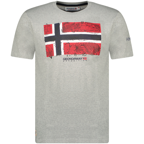 Abbigliamento Uomo T-shirt maniche corte Geo Norway SW1239HGNO-BLENDED GREY Grigio