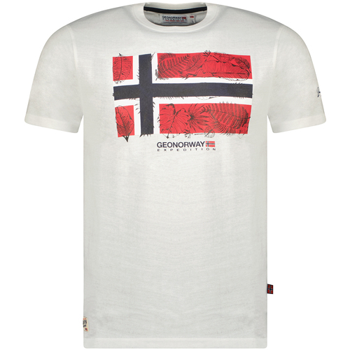 Abbigliamento Uomo T-shirt maniche corte Geo Norway SW1239HGNO-WHITE Bianco