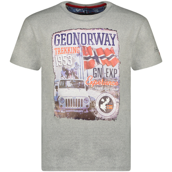 Abbigliamento Uomo T-shirt maniche corte Geo Norway SW1959HGNO-BLENDED GREY Grigio