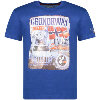 Abbigliamento Uomo T-shirt maniche corte Geo Norway SW1959HGNO-ROYAL BLUE Blu