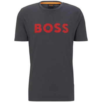 Abbigliamento Uomo T-shirt maniche corte BOSS Jersey Grigio