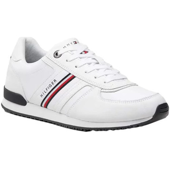 Scarpe Uomo Sneakers basse Tommy Jeans Authentic Flag Bianco