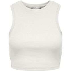 Abbigliamento Donna Top / T-shirt senza maniche Only 15282771 VILMA-CLOUD DANCER Beige