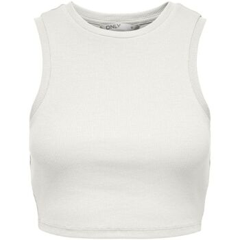 Abbigliamento Donna Top / T-shirt senza maniche Only 15282771 VILMA-CLOUD DANCER Beige