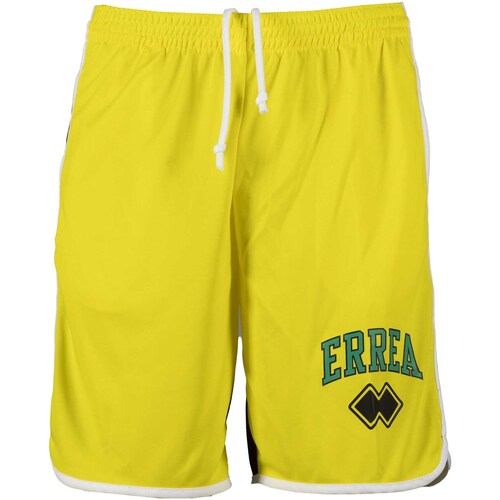Abbigliamento Uomo Shorts / Bermuda Errea Republic Graphic Short Gfx 4 Man 65 Ad Giallo