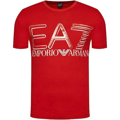 Abbigliamento Uomo T-shirt & Polo Ea7 Emporio Armani 3LPT20PJFFZ1451-XL Rosso