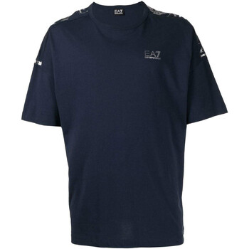 Abbigliamento Uomo T-shirt & Polo Ea7 Emporio Armani 6LPT23PJ7CZ1554 Blu