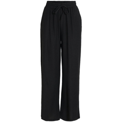 Abbigliamento Donna Pantaloni Vila Noos Pricil Pants - Black Nero