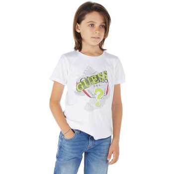 Abbigliamento Bambina T-shirt maniche corte Guess T-SHIRT L3YI09K8HM4 Bianco