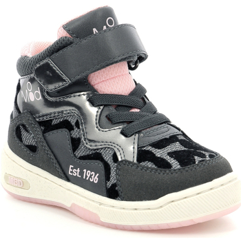 Scarpe Bambina Sneakers alte Mod'8 Dealmooding Nero