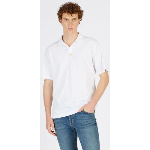 Abbigliamento Uomo T-shirt & Polo La Martina CCMP05 JS259-00001 Bianco