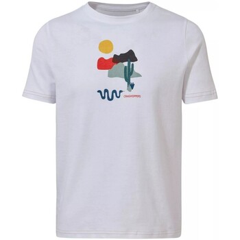 Abbigliamento Unisex bambino T-shirt maniche corte Craghoppers CG1768 Bianco