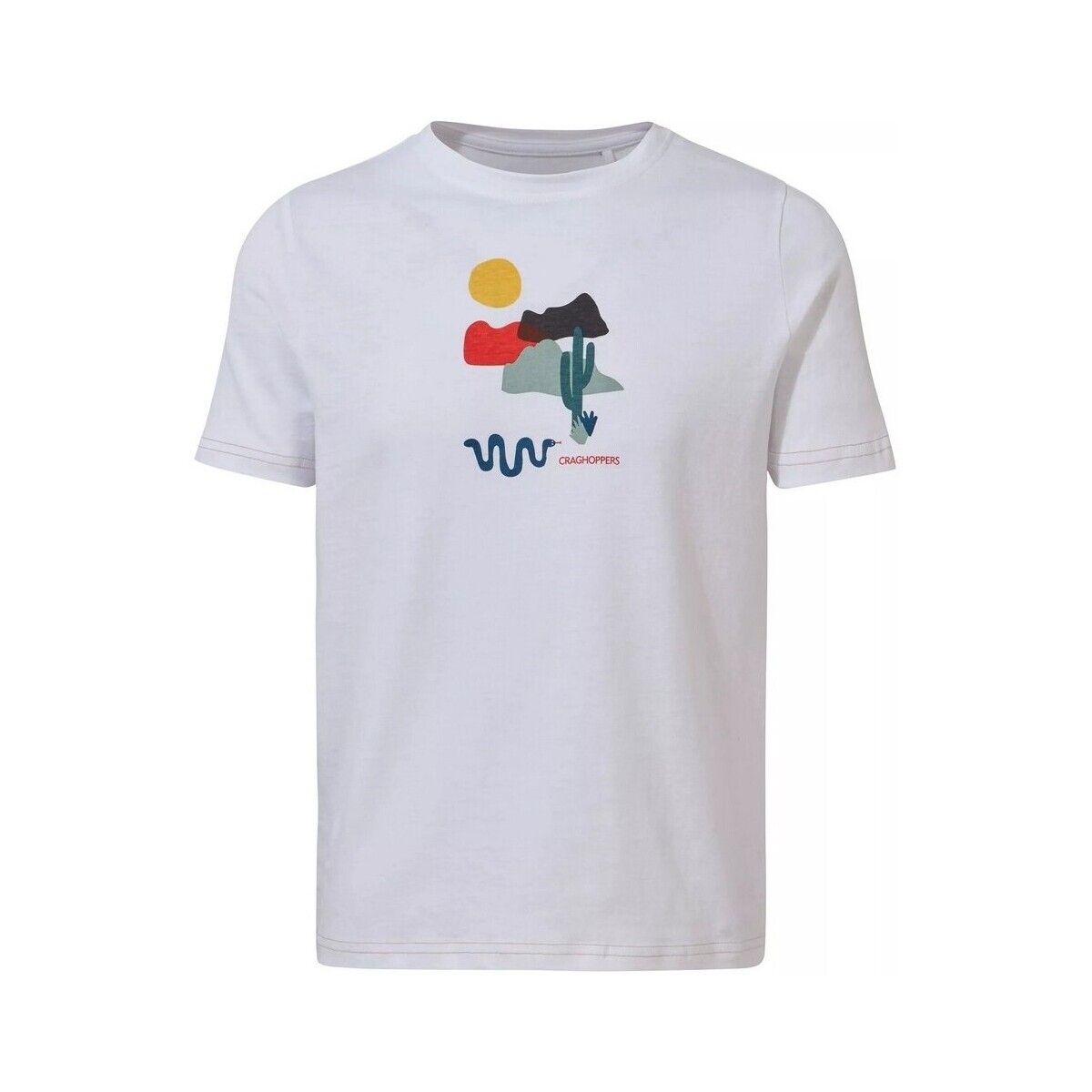 Abbigliamento Unisex bambino T-shirt maniche corte Craghoppers Tate Bianco